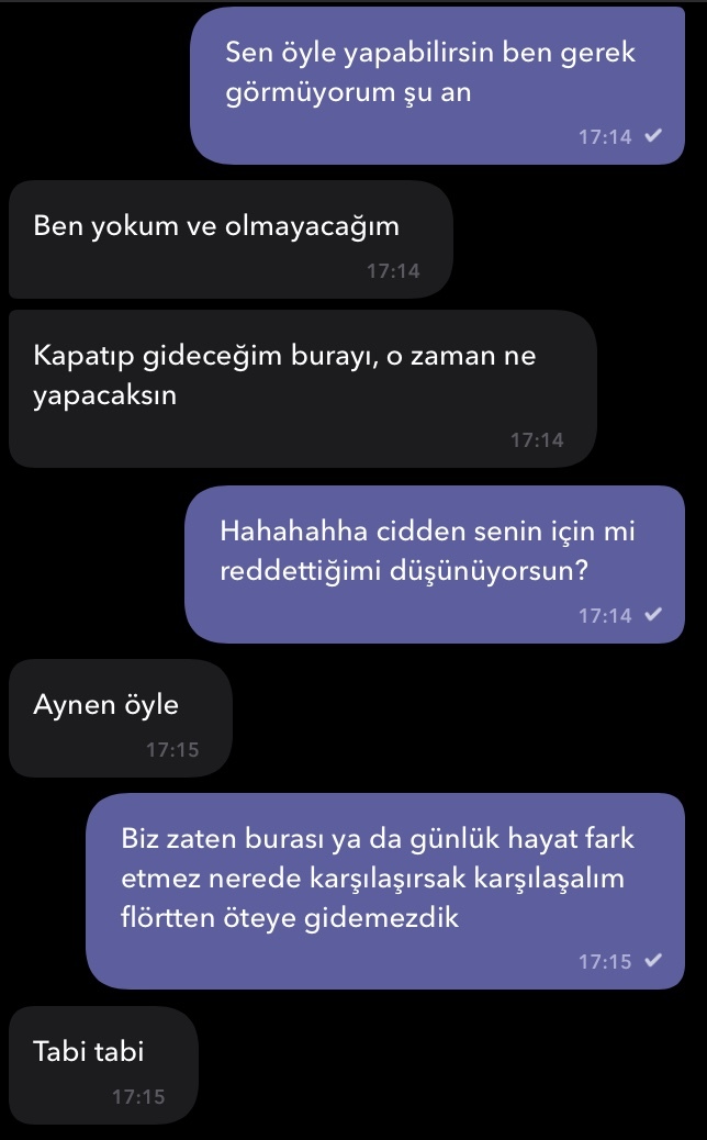 Toksik bir ilişkim var ama bitiremiyorum. Sizce bu mesajdan sonra kafamda tamamen bitirmeli miyim?