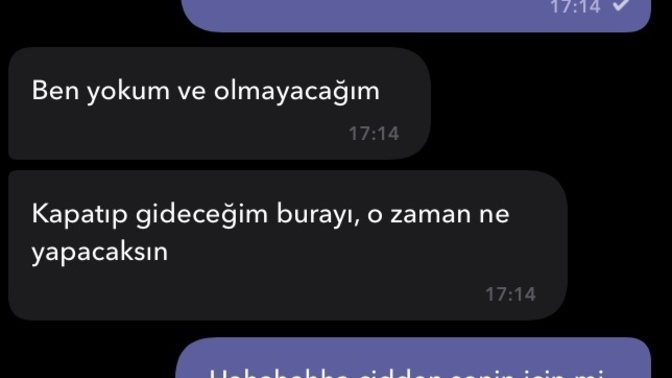 Toksik bir ilişkim var ama bitiremiyorum. Sizce bu mesajdan sonra kafamda tamamen bitirmeli miyim?