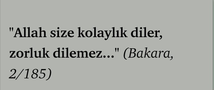 Burada çelişki var mı sizce?