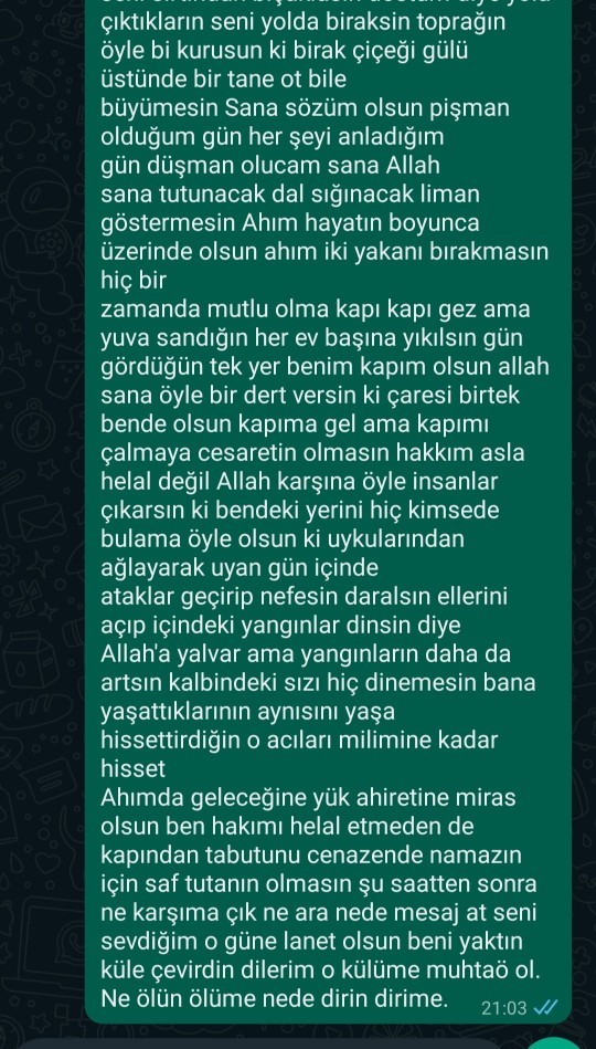 Fazla ağır oldu ama hak etmişti?