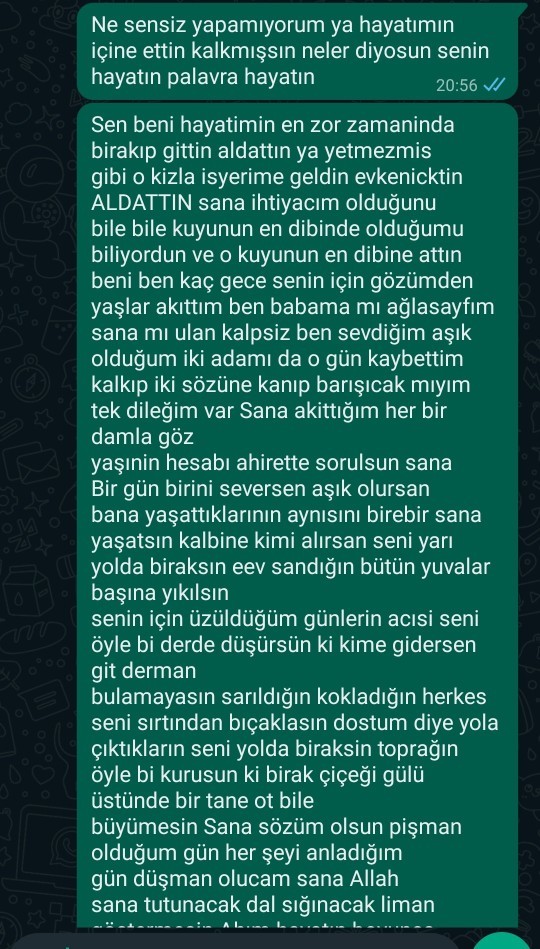 Fazla ağır oldu ama hak etmişti?