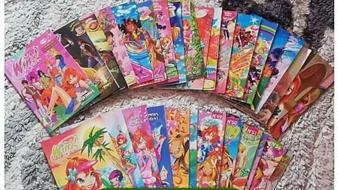 Merhaba arkadaşlar bu winx dergilerden arıyorum?