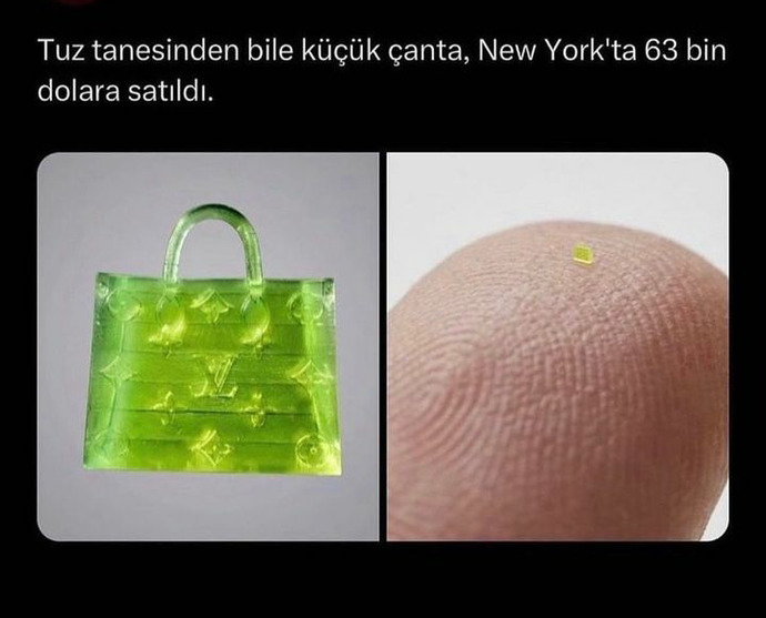 Bu çantayı alır mıydınız?