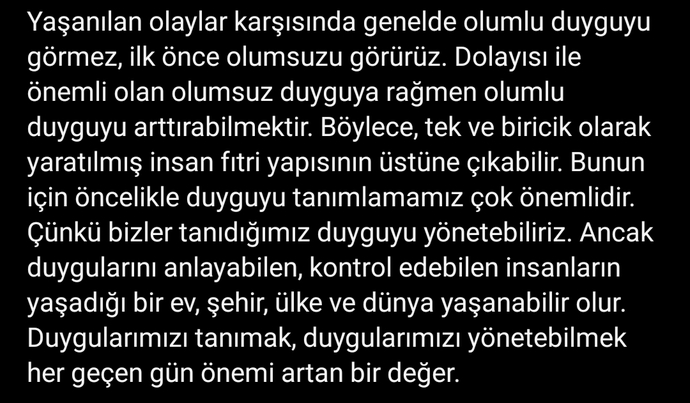 Duygularınızın sizden ne istediğini anlayabiliyor musunuz?