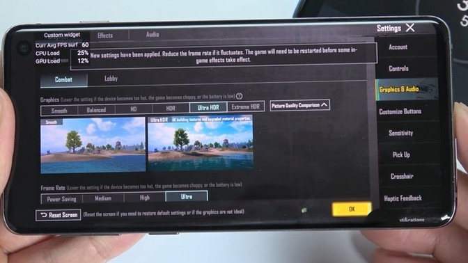 Telefonunuz Pubg Mobile Maks en yüksek hangi grafik ayarını destekliyor oynatıyor?