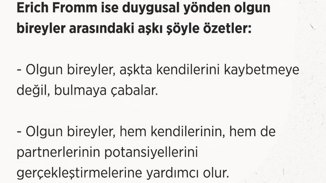 Duygusal olgunluk nedir?