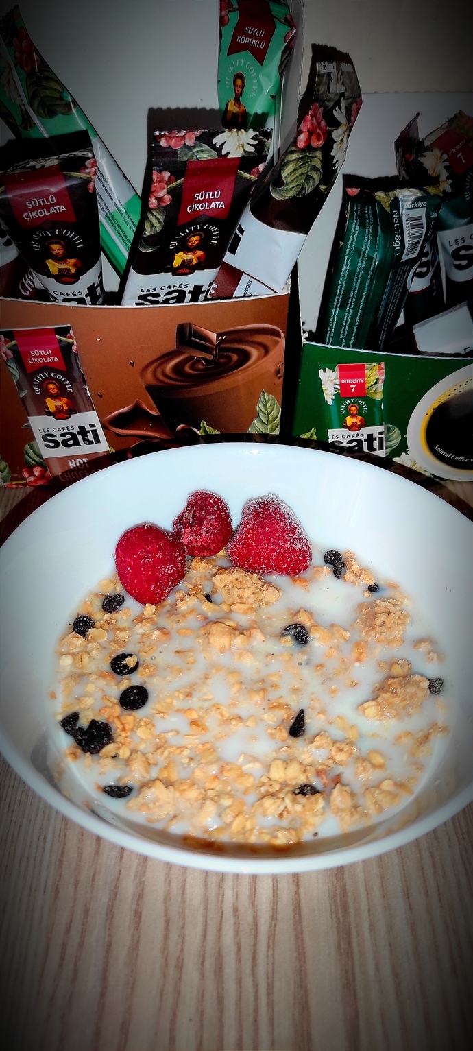 Müsli sever misiniz?