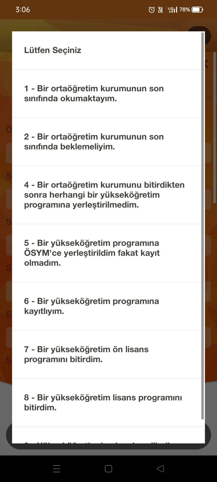 YKS başvuru hakkında bilgisi olanlar cevaplarsa sevinirim?