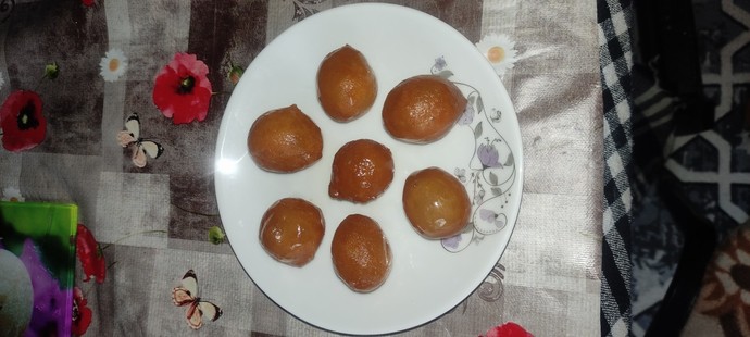 Lokma tatlısı yaptım nasıl görünüyor?