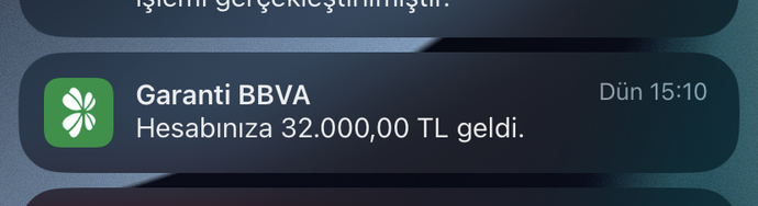 En sevdiğiniz bildirim hangisi?