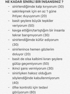 Test zamanıııı! Ne kadar sinirlisiniz?