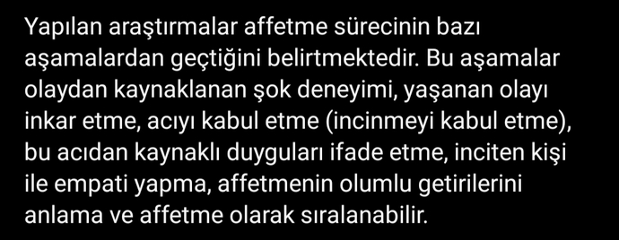 Affedici bir yapıya sahip misiniz? Neleri affedersiniz?