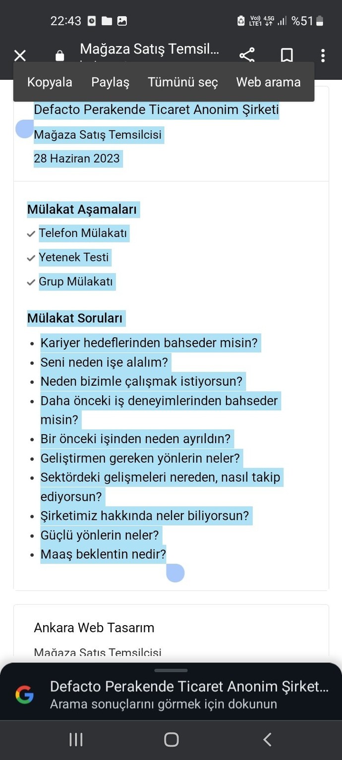 Mülakatlarda nelere dikkat edilmeli?