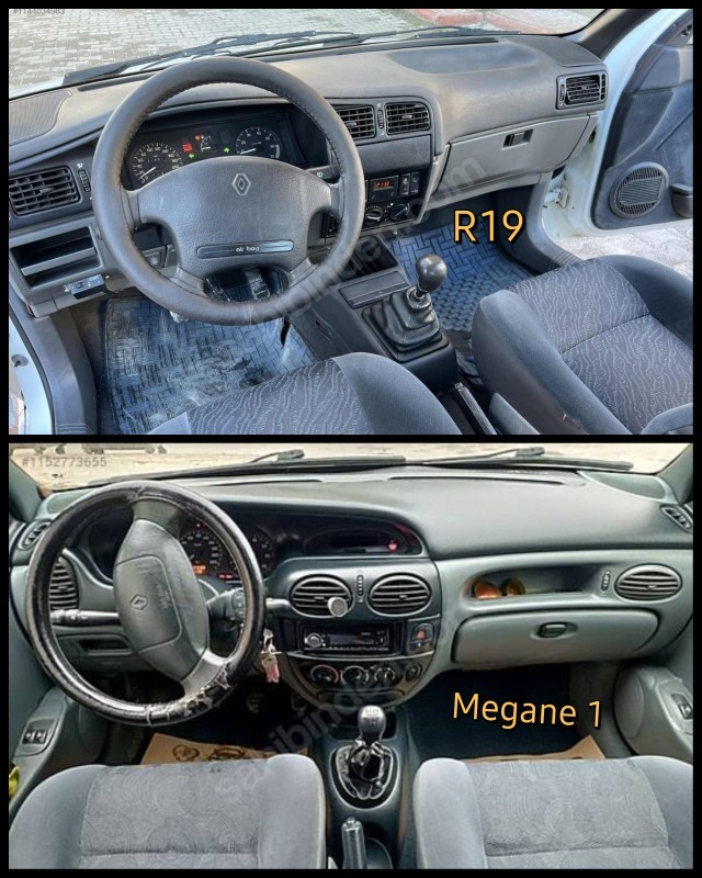 Hangisi daha efsane Değeri yüksek gözünüzde en çok sevdiğiniz Renault 19 mu Megane 1 mi?