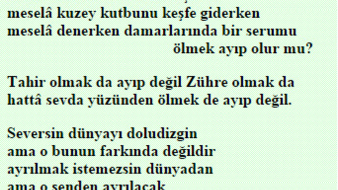 Nâzım Hikmet Tahirle Zühre Meselesi" size ne anlatıyor?