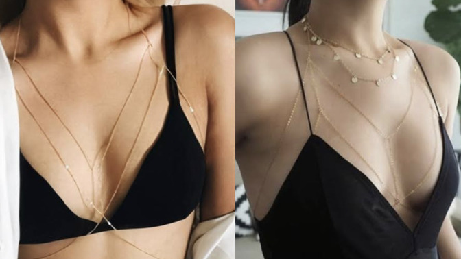 Vücut aksesuarları bikiniyle mi daha hoş duruyor yoksa elbiseyle mi?