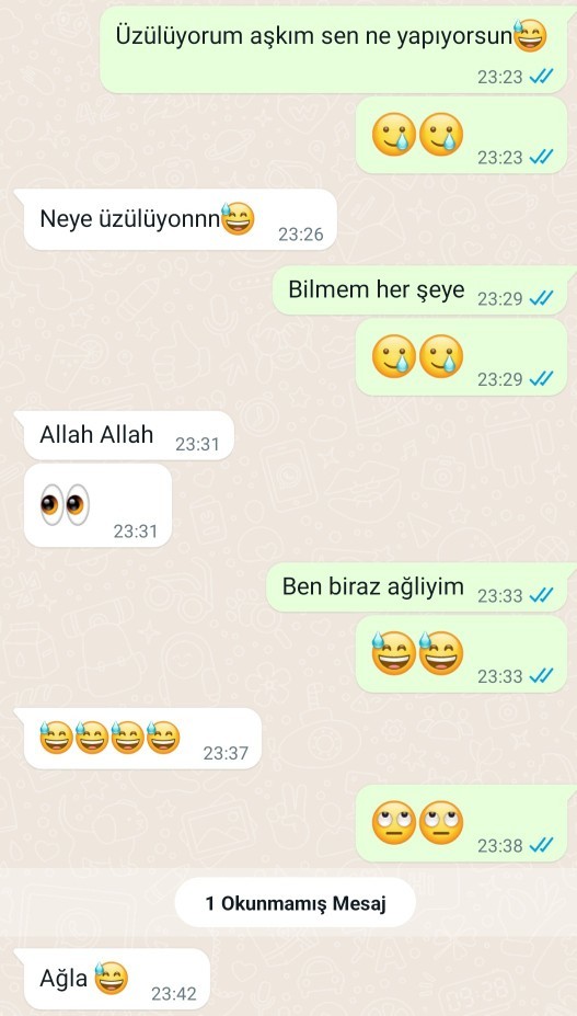Sevgilim beni düşünüyor mu sizce?