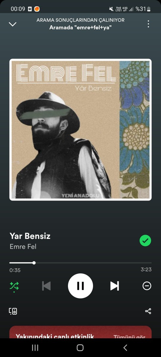 Hasretini cektiginiz biri var mi?