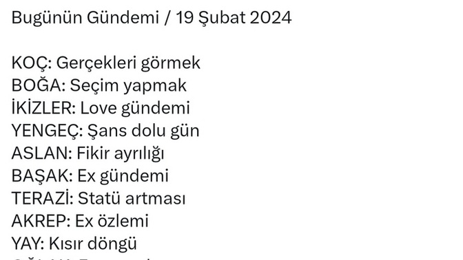 Burcuna göre bugün gündeminde ne olacak?