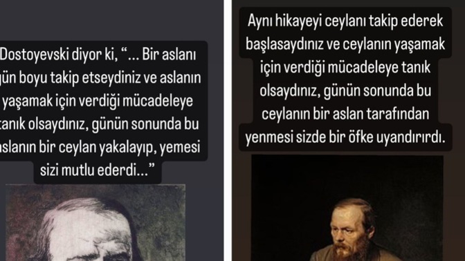 Dostoyevski böyle demiş size göre kim haklı?