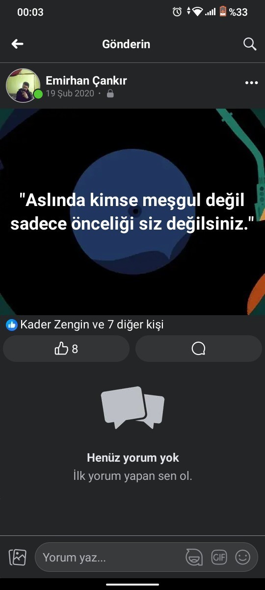 Hic birinin önceliği oldunuz mu?