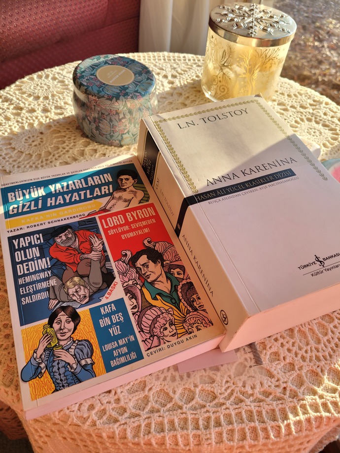 En son hangi kitabı okudunuz veya şu an hangi kitabı okuyorsunuz?