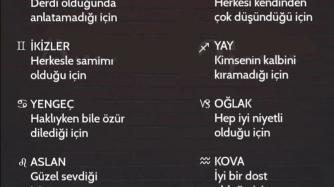 Senin burcun bu hayatta neden kaybediyor?