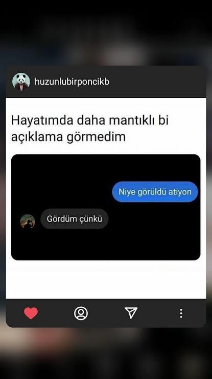 Görüldü atma huyunuz var mı?