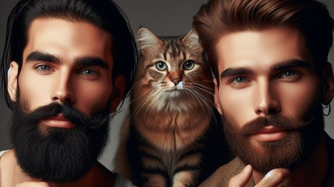 Erkeklerin makyajı saçı mıdır, sakalı mıdır?
