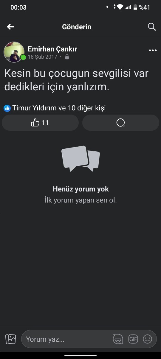 Sebebi ne yalnizligin?