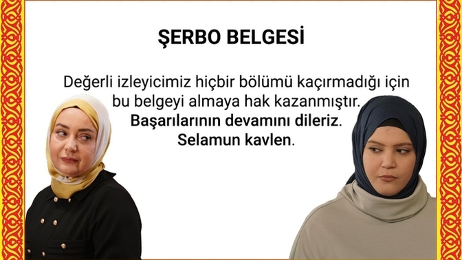 Bir dizinin belgesini alacak olsaydınız hangi dizinin belgesini alırdınız?