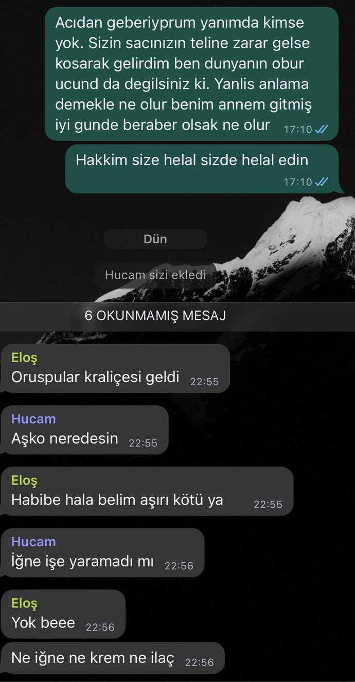 ANNEMİN CENAZESİNE GELMEDİLER?