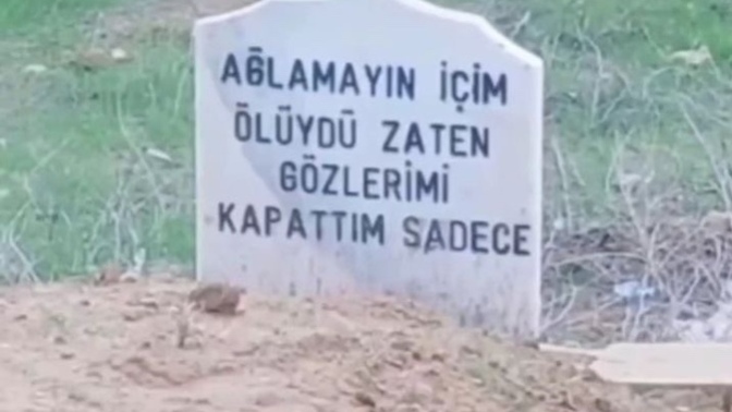 Mezar taşınızda ne yazsın isterdiniz?