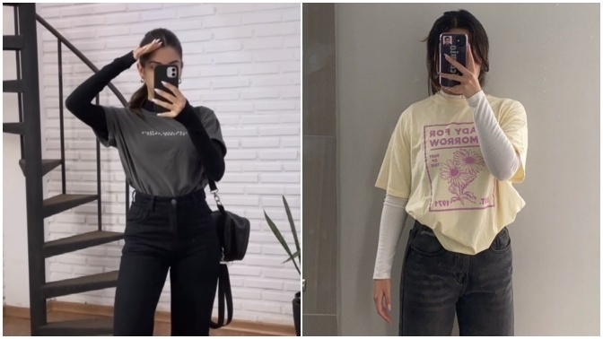 Tişört altına uzun kollu body modasını saçma buluyor musunuz?