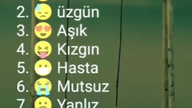 Şu an hangi moddasın?