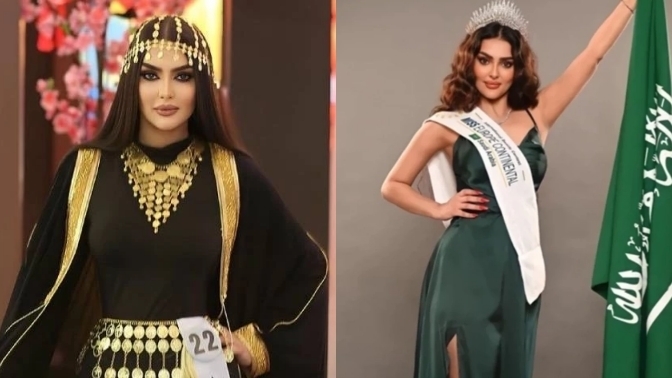 Suudi Arabistan ilk kez bir güzellik yarışmasına katılım gösterdi! Yarışmacı güzel mi sizce?