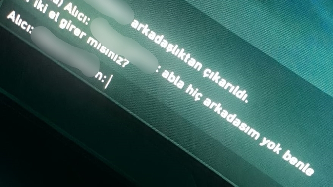 Oyundaki kızlara böyle mesaj atıyorum. Düşen olur mu sizce?