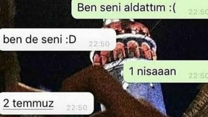 Seni aldattım diyen sevgiliye yanıtınız ne olur?