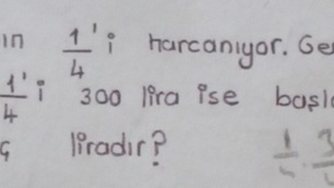 Matematiği iyi olan arkadaşlar şu soruya bakabilir misiniz?