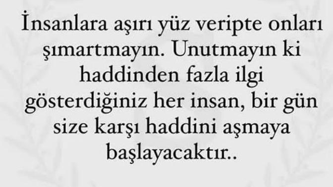 İnsanlara neden yüz vermeye gelmiyor?