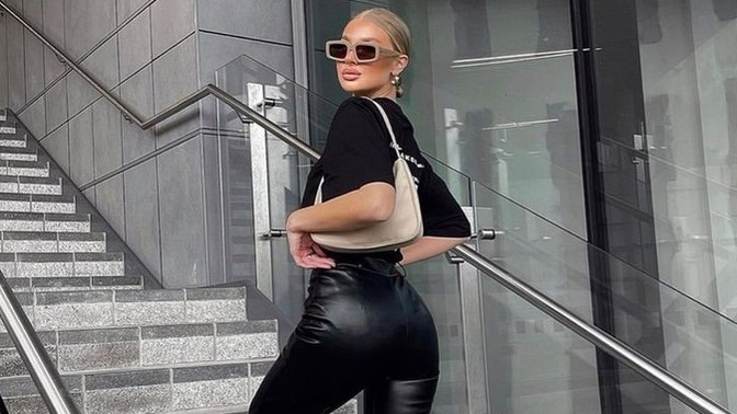 Deri kıyafetler kadınlara yakışıyor mu?