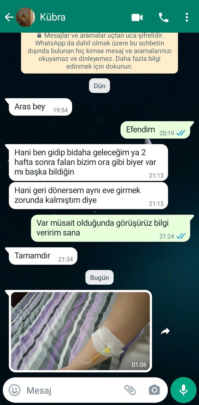 Muhabbetimin sınırlı olduğu kız, serumlu fotoğrafını bana atmış. Neden olabilir?