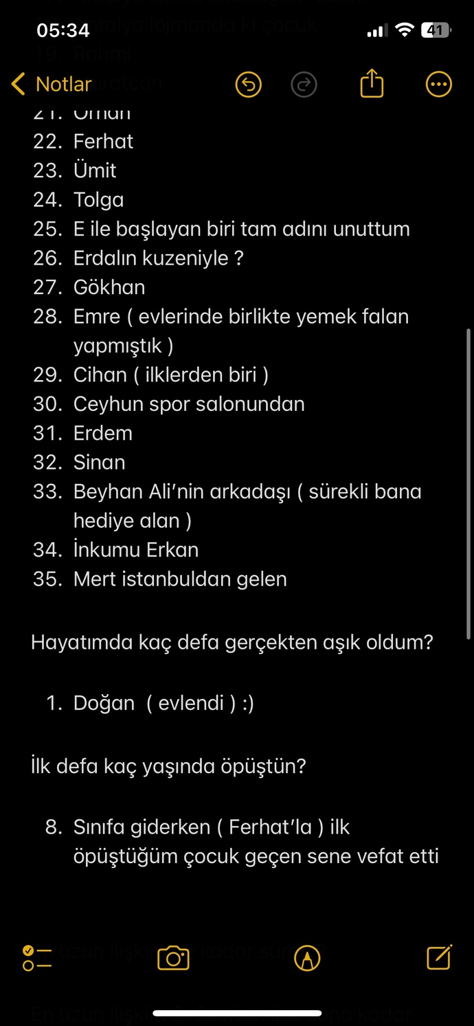 25 yaşına kadar 35-40 kişiyle öpüşmek normal mi?
