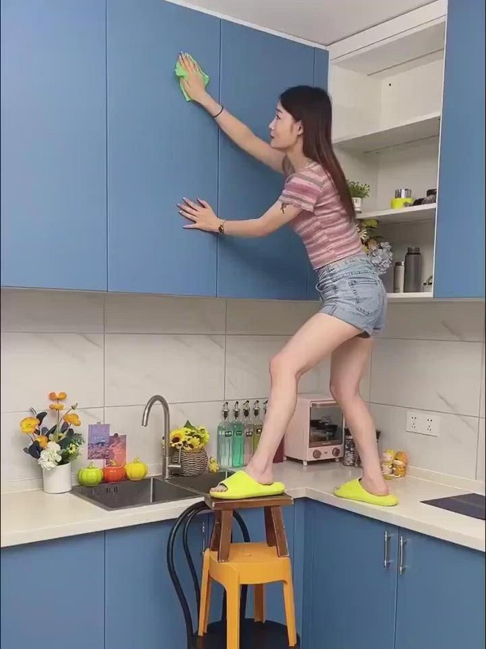 Temizlik yaparken kendinizi güvene alır mısınız?