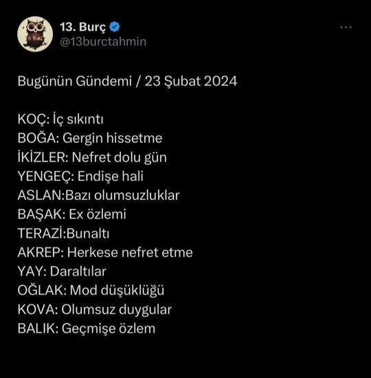 Burcunuzun gündemi böyle peki sizin gündeminizde neler var?