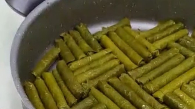 Yaprak sarmasını incecik sarmak için, yöntemleriniz neler?