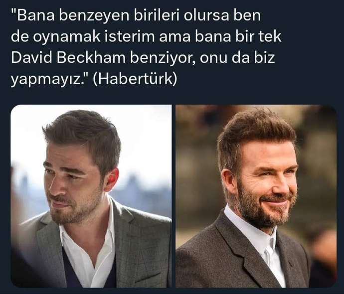 Benzetildğiniz bir ünlü var mı?