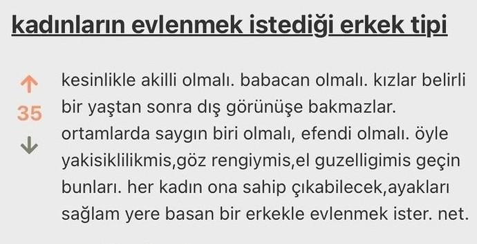 Bunlara ek olarak merhametli olmalı peki böyle bir erkek var mı?