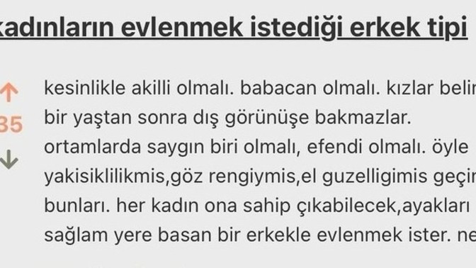 Bunlara ek olarak merhametli olmalı peki böyle bir erkek var mı?