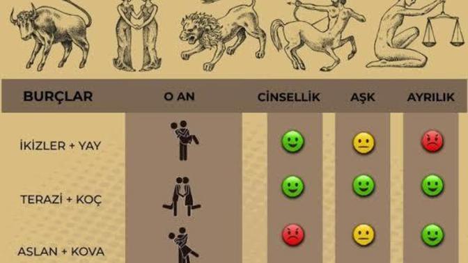 Cinsellikte hangi burçla anlaşıyorsunuz?